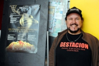 Il produttore del film in concorso "Gestación", Gabriel Gonzáles Vega